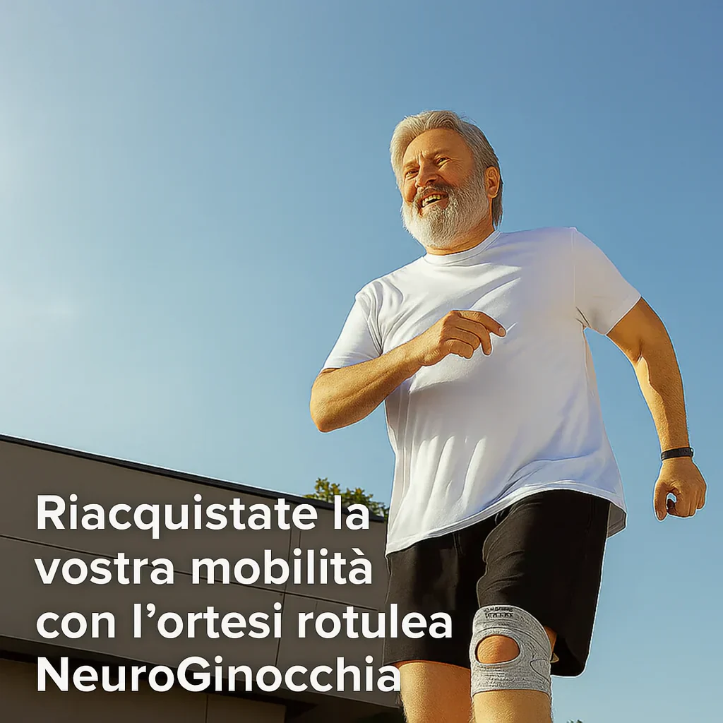 Ginocchiera rotulea NeuroGinocchia — Riallinea l'articolazione del ginocchio durante i movimenti - Image 3